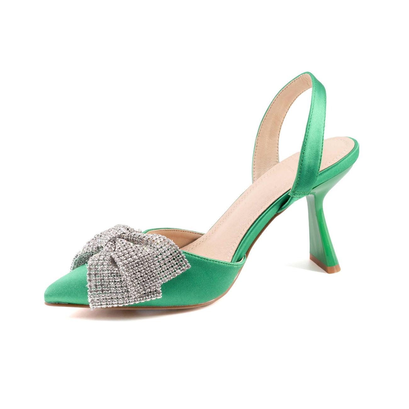 CHANEL D. AMEENA FIOCCO SCINTILLANTE TFH SH112 VERDE BANDIERA TWENTYFOURHAITCH 
