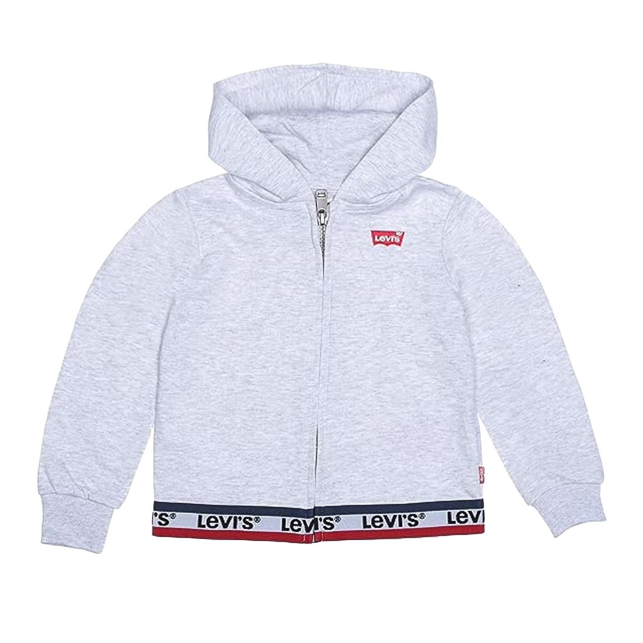 Felpa Fondo Logato Bimbo Grigio LEVI/1EB181 G2HGRICHIMEL LEVIS 