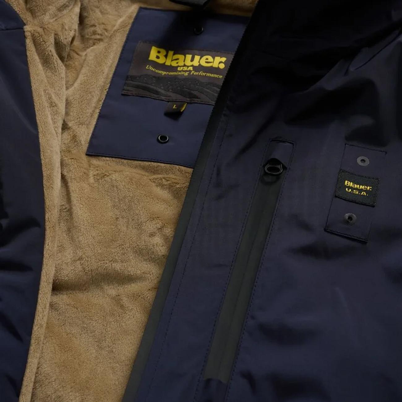 Giubbino Devon Con Interno In Eco Pelliccia 25WBLUC11083-007110 888 BLU BLAUER 