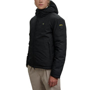 Piumino Ballard Reversibile Nylon Neoprene 25WBLUC06082-005480 999 NERO BLAUER 