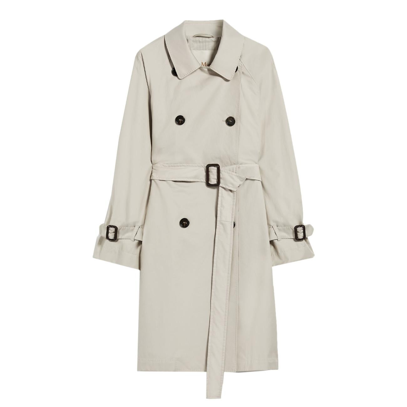Trench Titrench In Cotone Donna Ecru TITRENCH 2419021014600 002 ECRU MAX MARA LEISURE 