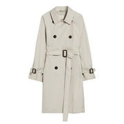 Trench Titrench In Cotone Donna Ecru TITRENCH 2419021014600 002 ECRU MAX MARA LEISURE 