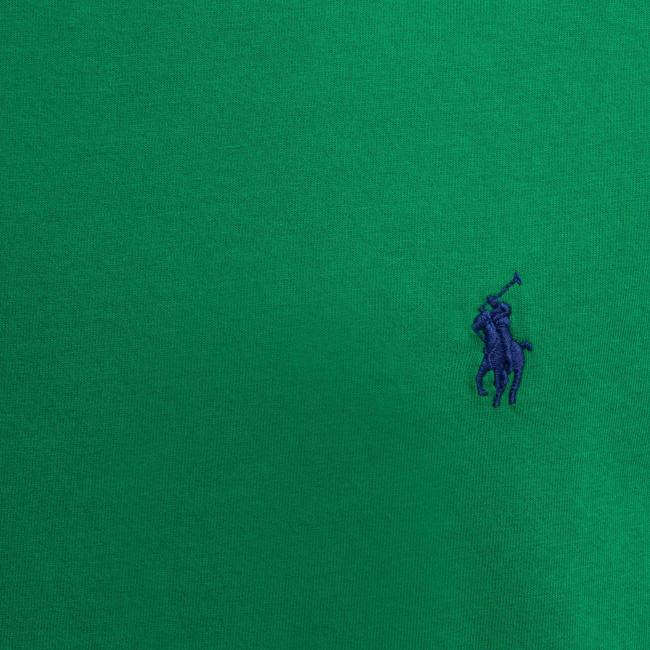 T-Shirt Girocollo In Cotone Con Logo Uomo Green 710671438 223 GREEN POLO RALPH LAUREN 