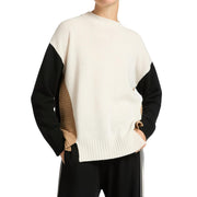 Maglia Colour Block M475Z000608N 0B1 SES/GESSO/NERO ELENA MIRO' 