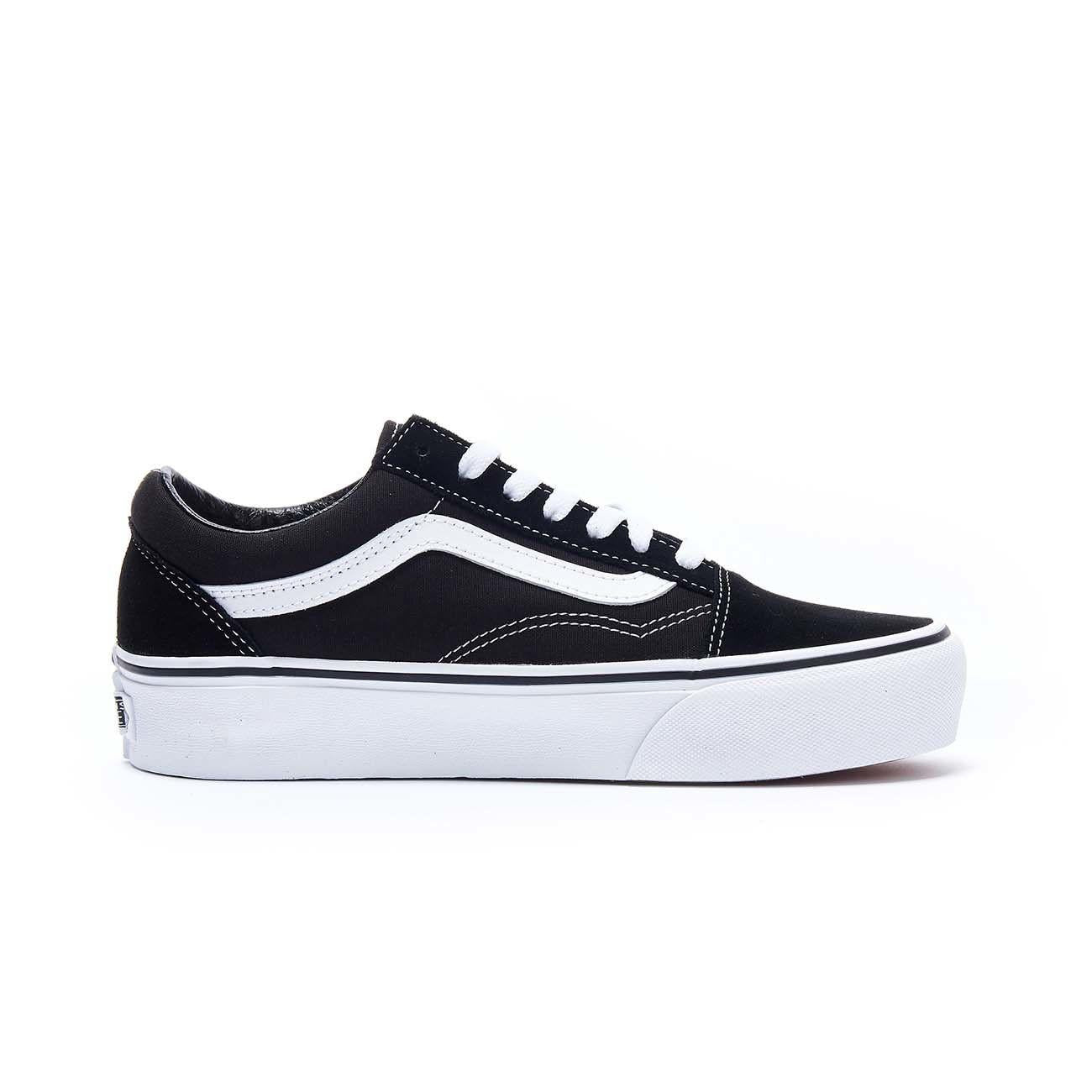 Sneakers Platform Old Skool Donna Black White VN0A3B3U Y281BLACK/WHITE VANS 