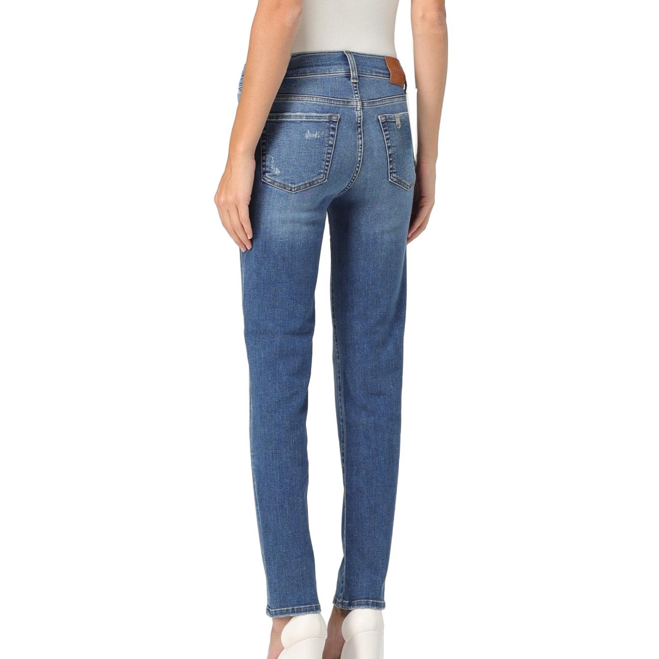 Jeans Authentic Slim Donna Denim Blue UF3066D4615 78538 DEN.BLUE LIU JO 