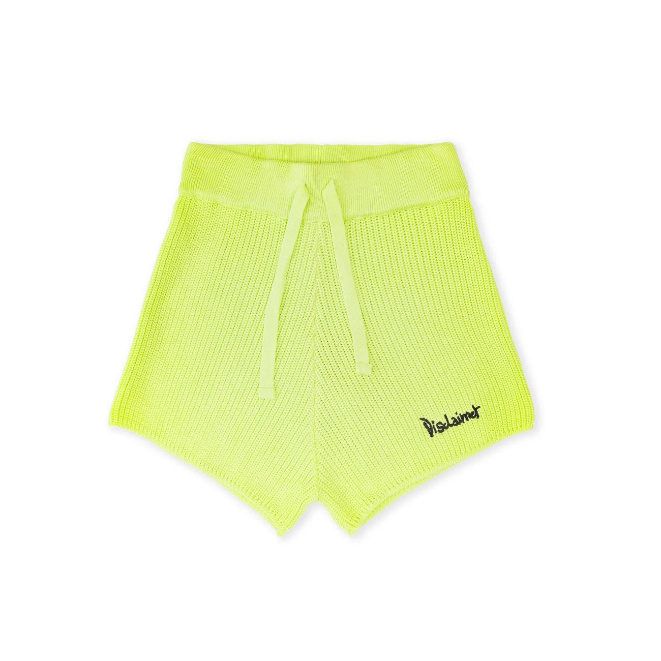 SHORTS D. IN MAGLIA DISCLAIMER 23EDS53529 GIALLO FLUO DISCLAIMER 