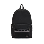 Zaino Contrast Tape Uomo Nero L5255 102/BLACK FRED PERRY 
