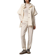 Mantella In Tessuto E Maglia 13203/25003 002 PANNA GRAN SASSO 