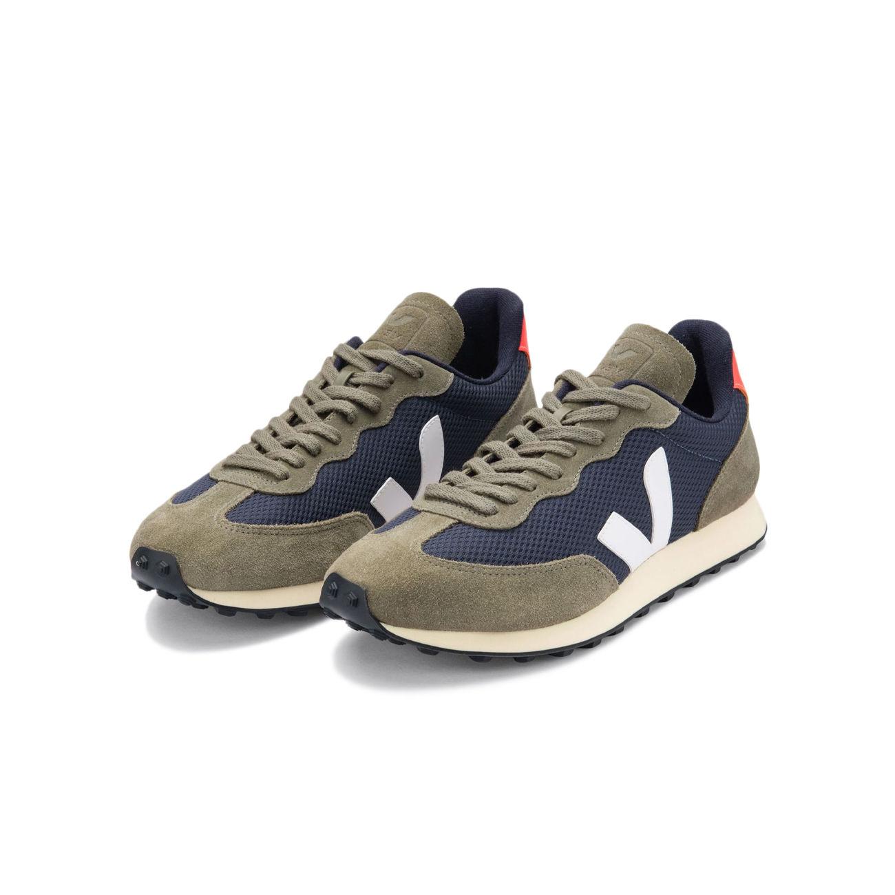 SCARPE U. RIO BRANCO ALVEOMESH VEJA RB0102359 NAUTICO/WHITE/ORANGE FLUO VEJA 
