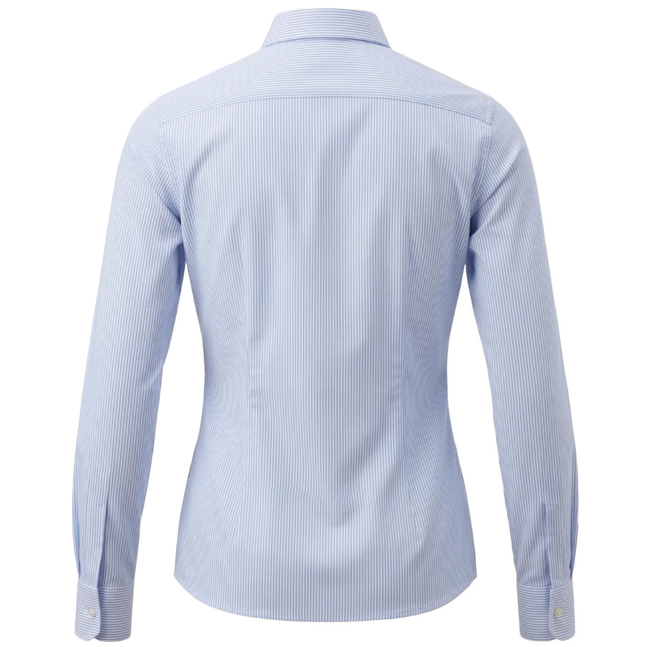Camicia Polo Bastoncino GMB/QMXPL4 RB4 BIANCO/AZZURRO MASCHERONI 
