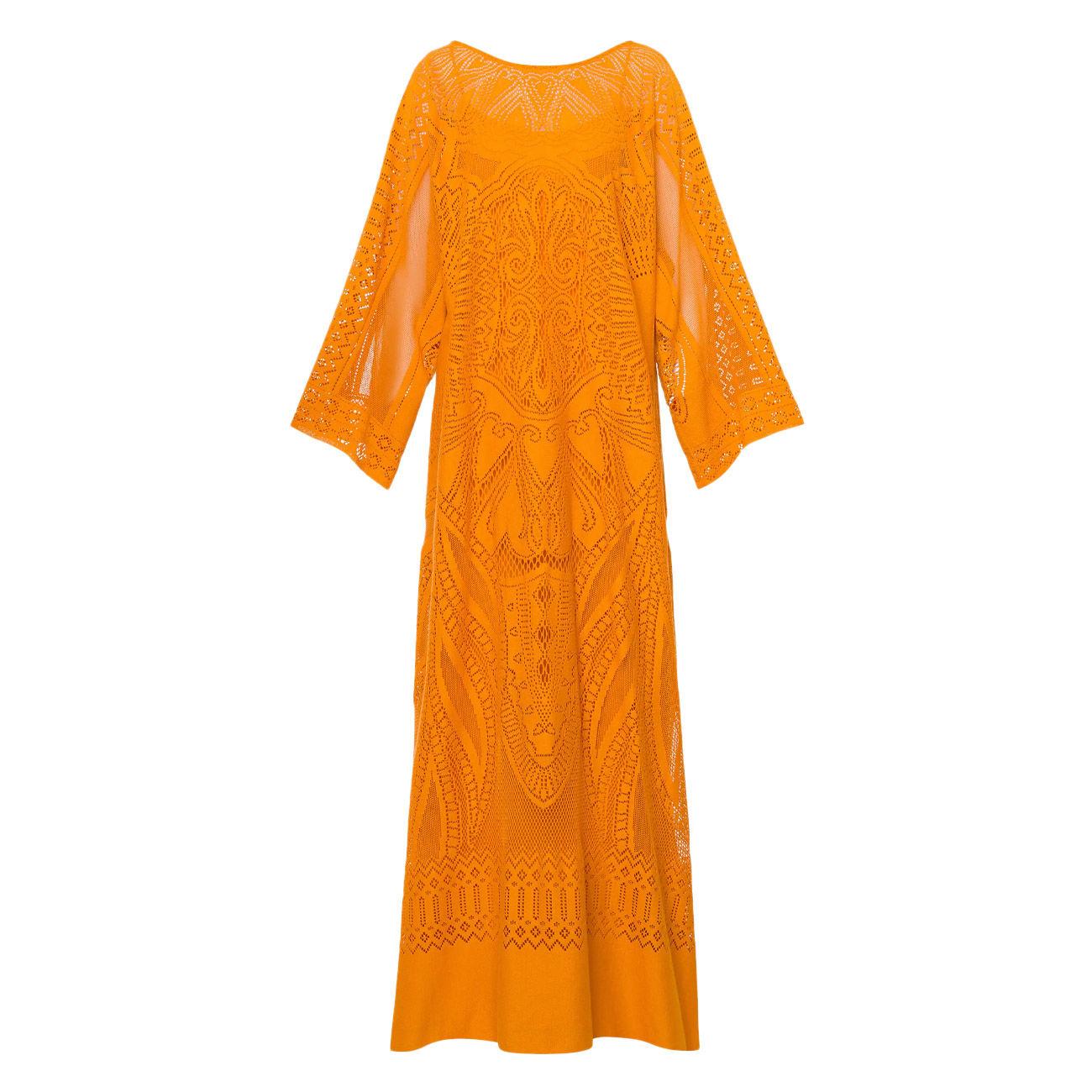 Abito Cotone A042616300043 ARANCIONE ALBERTA FERRETTI 