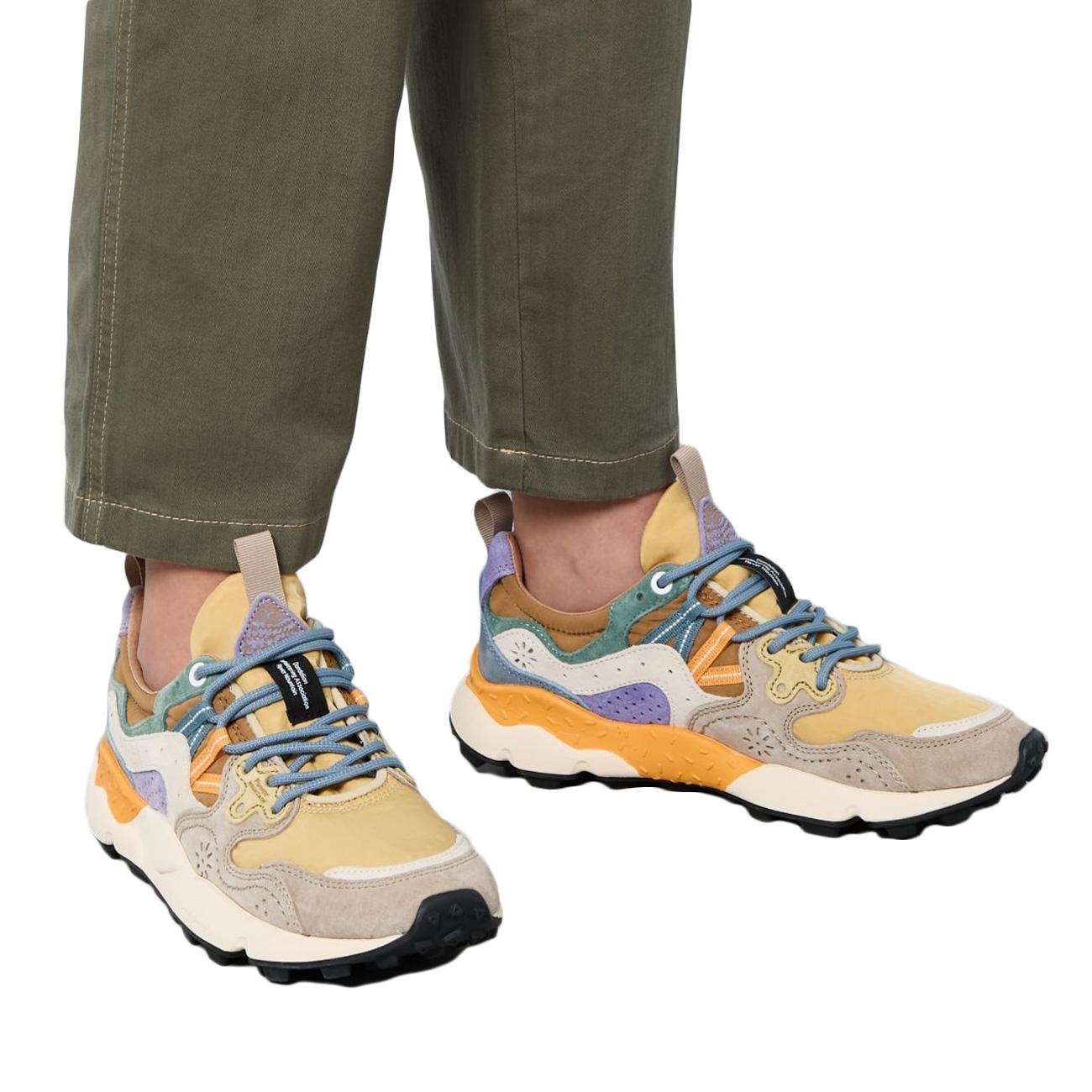 Sneakers Yamano 3 Unisex Zucca Castagna Chiaro 1M680012017818 LIGHTCHESTNUT/ZUCCA FLOWER MOUNTAIN 