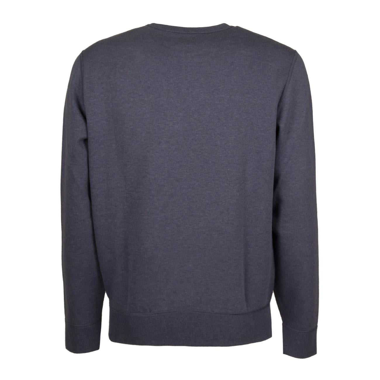 Felpa Girocollo Uomo Derby Blue Heather 710881519 012 DERBY BLUE HEATHER POLO RALPH LAUREN 