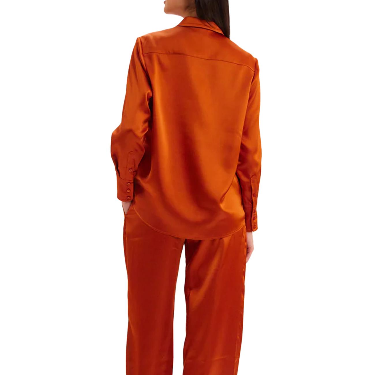 Camicia Maureen Donna Rust 11T511PL339 P770 RUST INES DE LA FRESSANGE 
