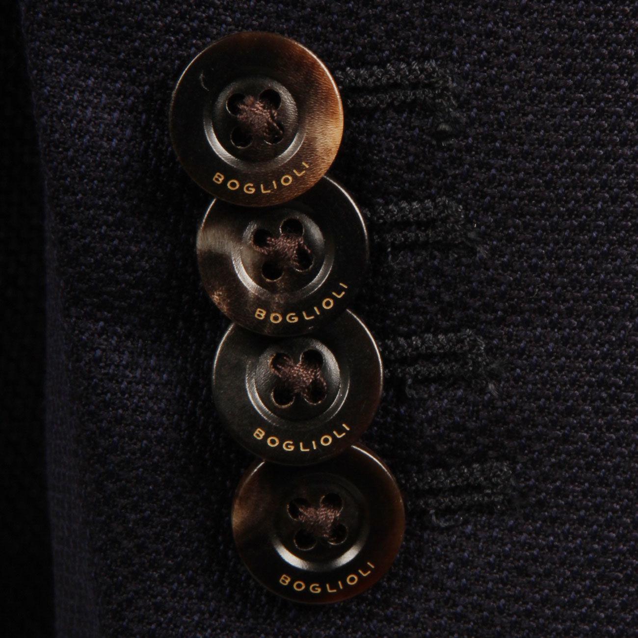 GIACCA U. COTTON/LINEN BOGLIOLI N6302Q BVC444 0782 BLU NAVY BOGLIOLI 