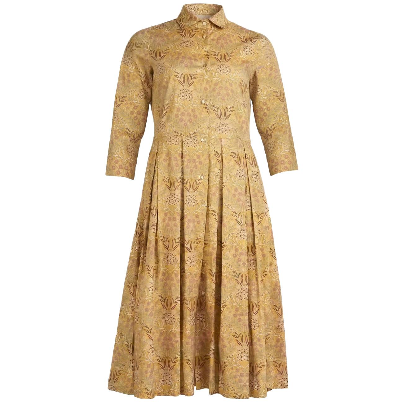 Abito Lungo Con Manica 3/4 CNF/A0141S30 02 LIBERTY GIALLO MASCHERONI 