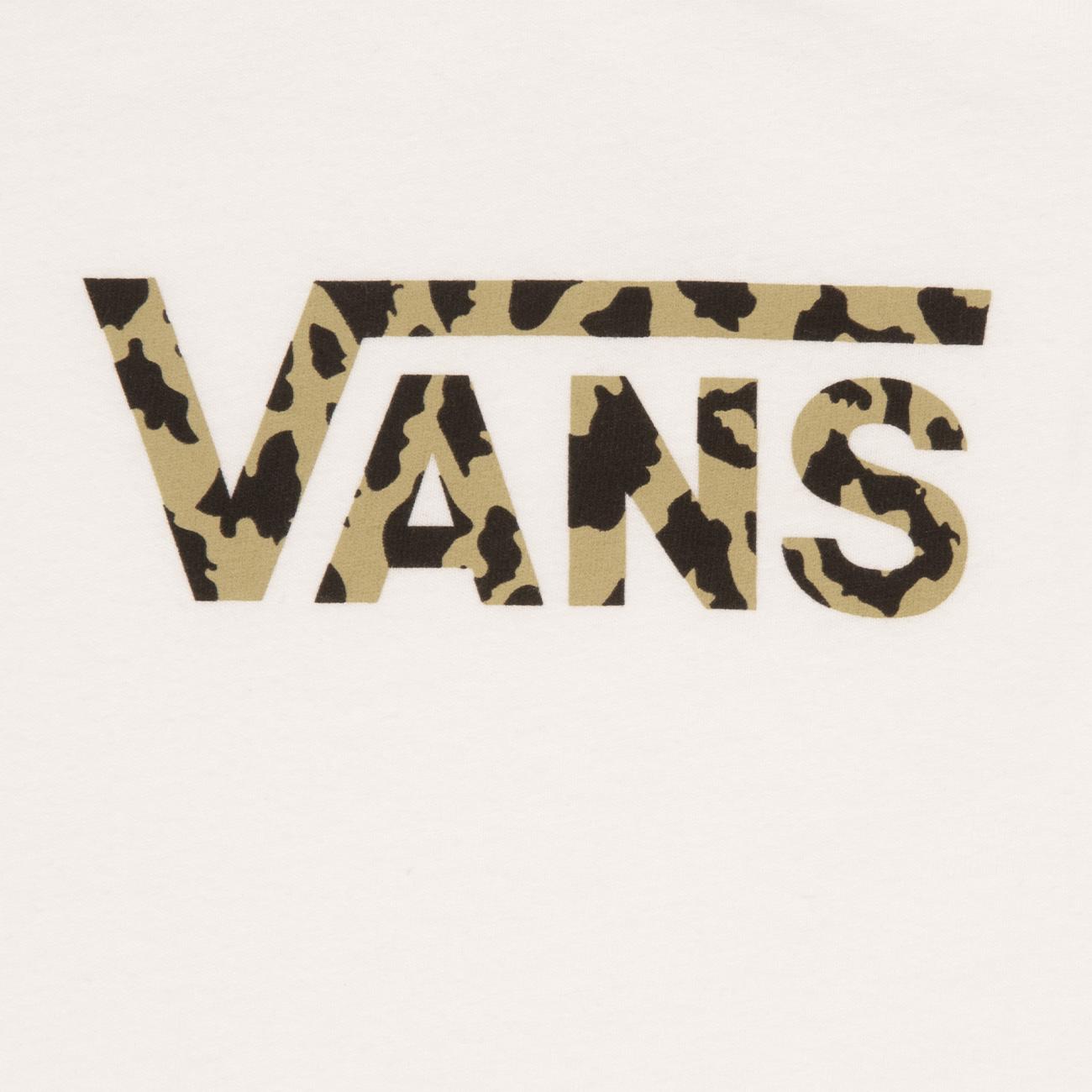 T-Shirt Leopard Flyong Bambina White VN0A7RT6 WHT1WHITE VANS 