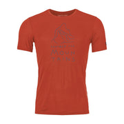 Tshirt 150 Cool Mnt Protector Uomo Cengia Rossa 84055 CENGIA ROSSA ORTOVOX 
