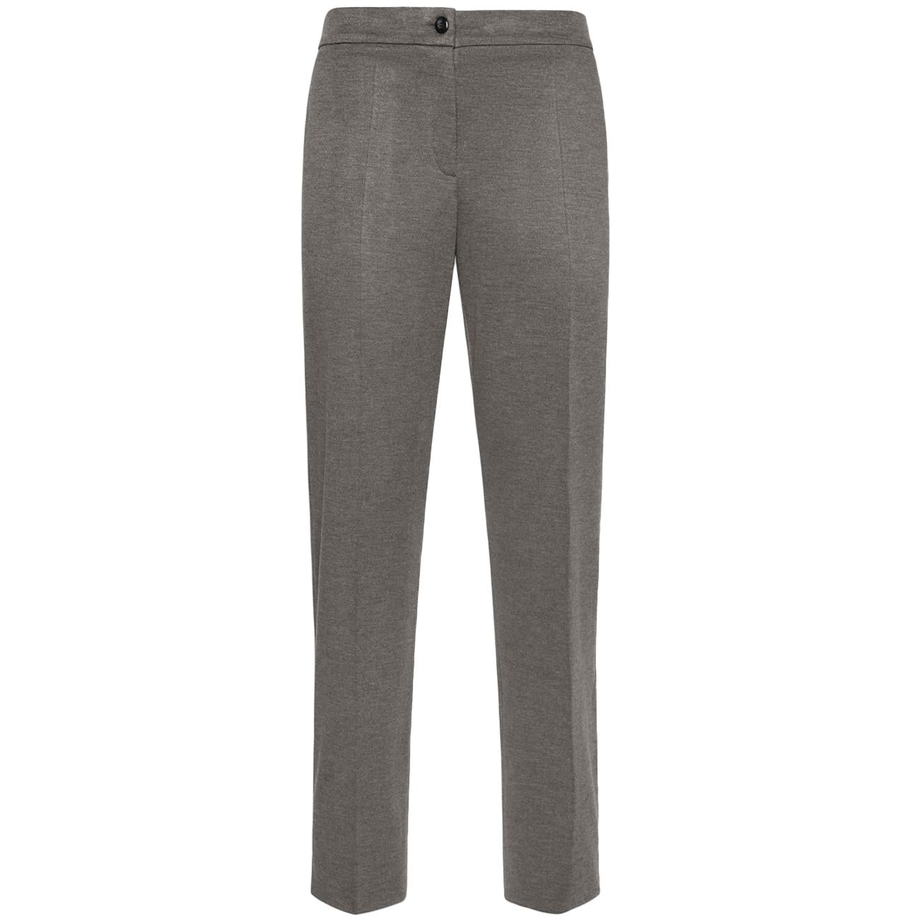 Pantaloni Slim P802P000357N 023 GRIGIO MELANGE ELENA MIRO' 