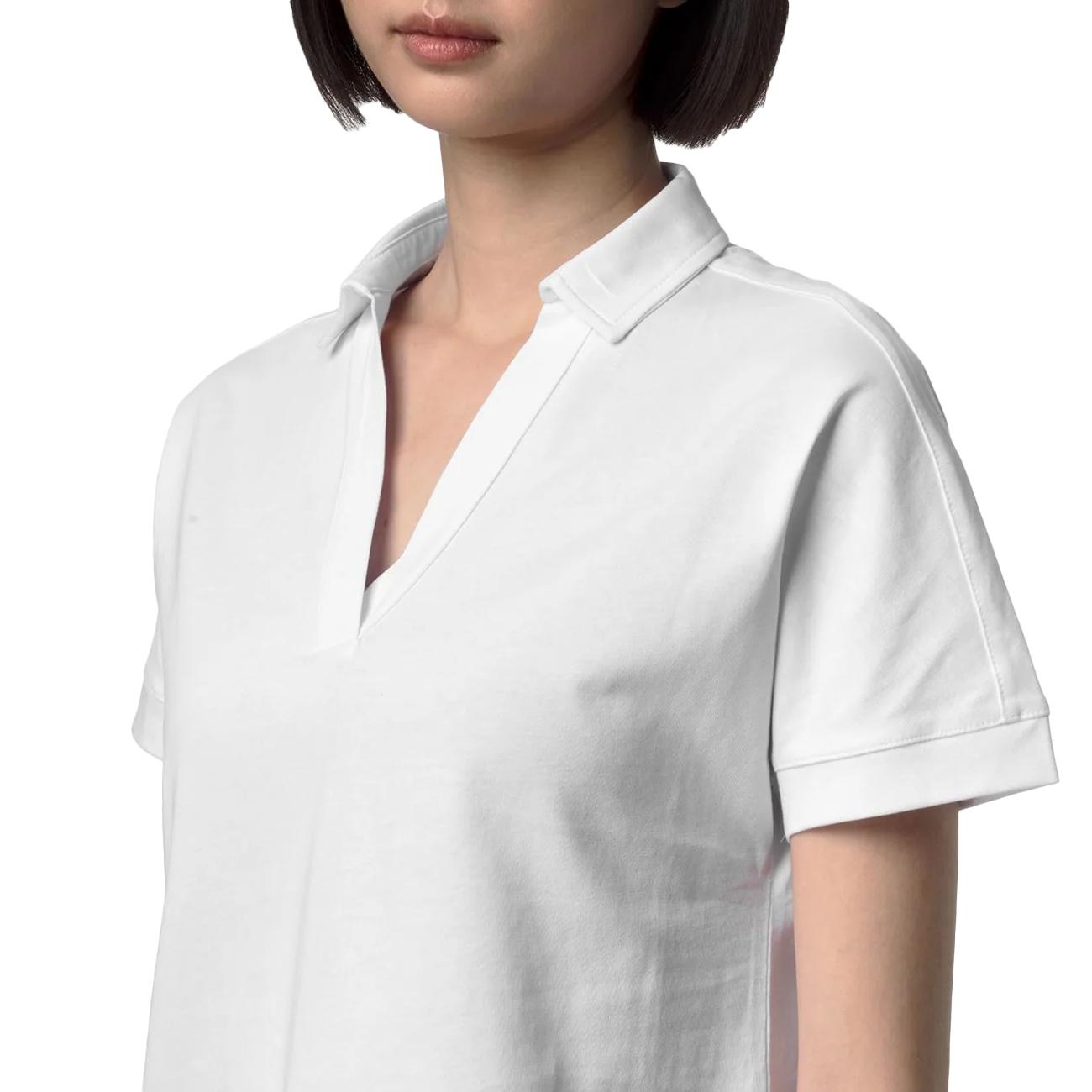 Polo Iselie Jersey K5137PW 001 WHITE K-WAY 