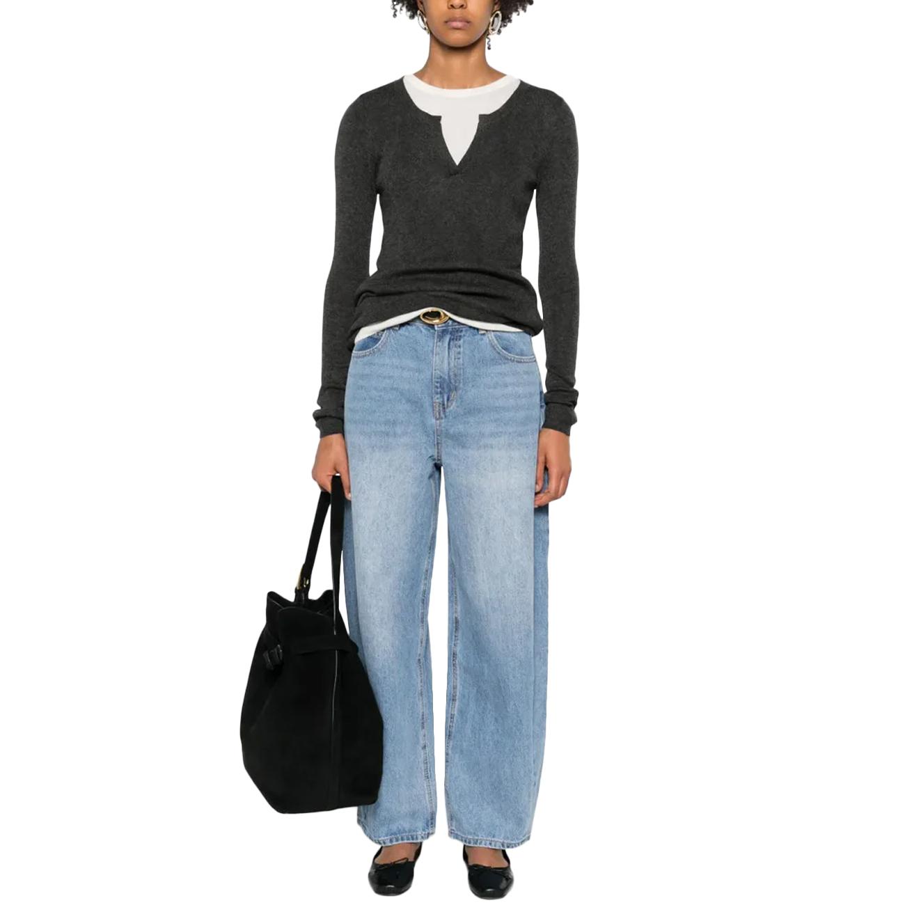 Maglia Doppia FWEM06022. GRIGIO ELEH 