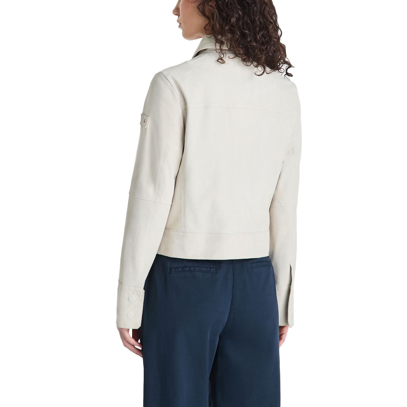Camicia Era Sude 02 In Pelle Scamosciata PED5567 99012407 729 BEIGE PEUTEREY 