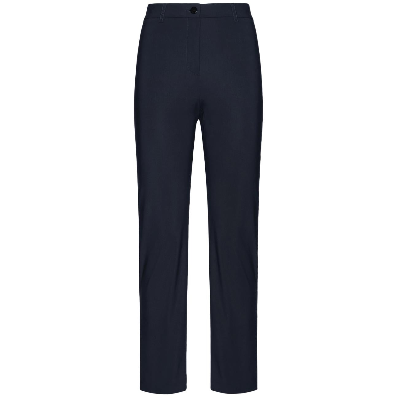 Pantaloni chinos in jersey P193P000440N 034 BLU ELENA MIRO' 
