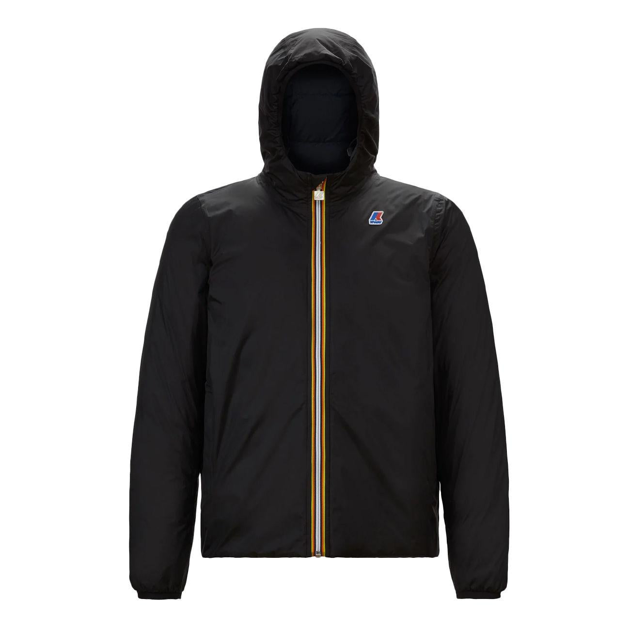 Giubbino Jacques Thermo Plus 2 Double Reversibile Uomo Black Blue K111BEW A3CBLACKPURE/BLUE K-WAY 