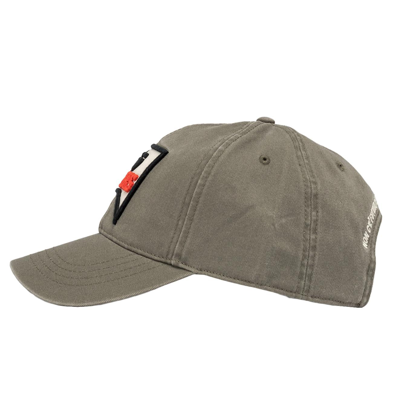 Cappello Baseball In Twill RRU903C921XXXX C0015 OLIVE ROY ROGER'S 