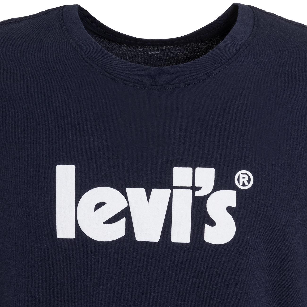 T-Shirt Relaxed Poster Uomo Dress Blues LEVI/16143/0393 DRESSBLUES LEVIS 