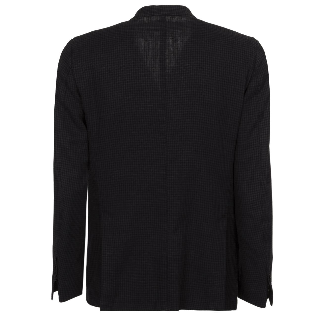 GIACCA U. 2. BOTT. T. TOPPA PIED DE POULE SANTANIELLO SANTANIELLO/TDS2791 79BLU.BLUSCURO SANTANIELLO 