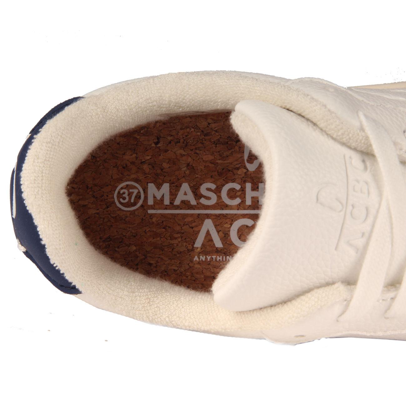 Sneakers Mascheroni X Acbc Unisex White Blue SHACBMAS 203 WHITE BLUE MASCHERONI 