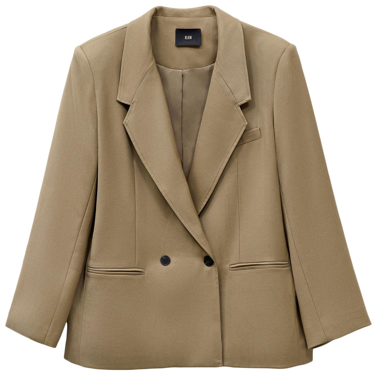 GIACCA OVER EFW250024 VERDE OLIVA ELEH 