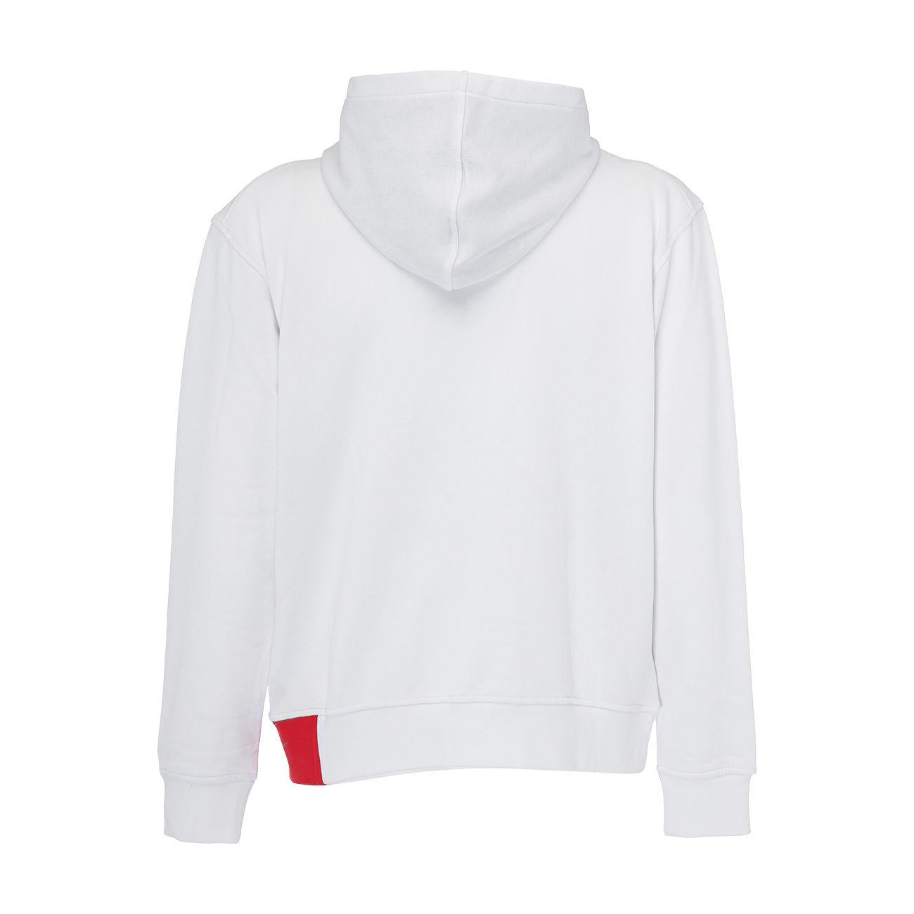 Felpa Full Zip Con Cappuccio Uomo Bianco NJMB5421450TEG B001BIANCO FAY 