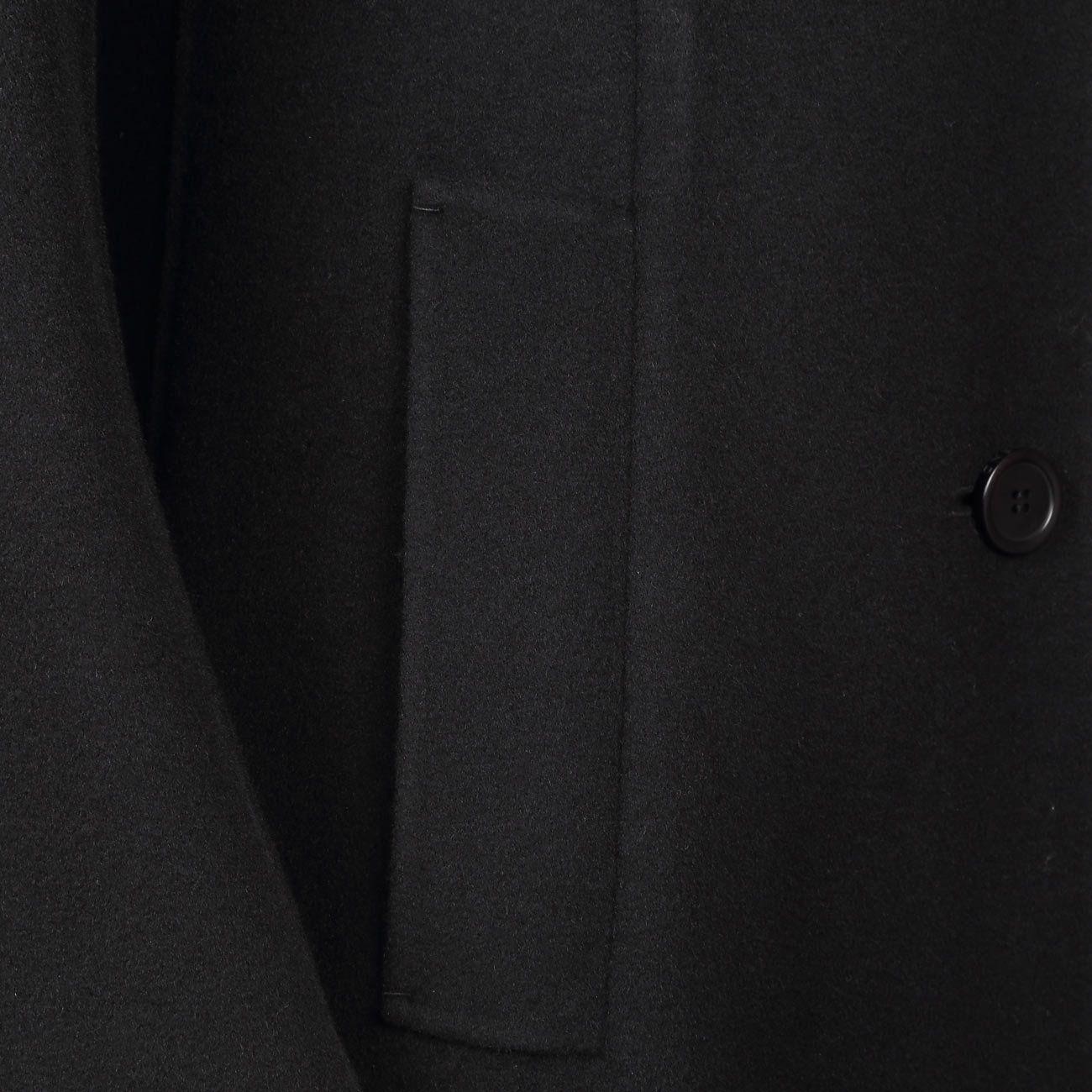 Cappotto Uggioso Monopetto In Lana Doppiata Donna Nero MM/UGGIOSO 013/NERO MAX MARA WEEKEND 