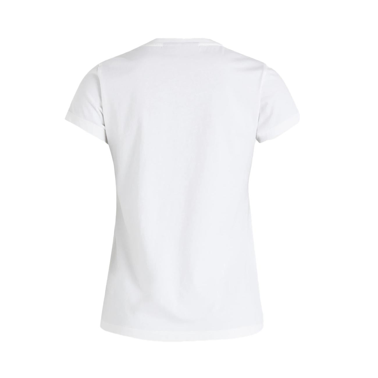 T-Shirt Original Donna Off White Black G77700 320 OFFWHITE/BLACK PEAK PERFORMANCE 