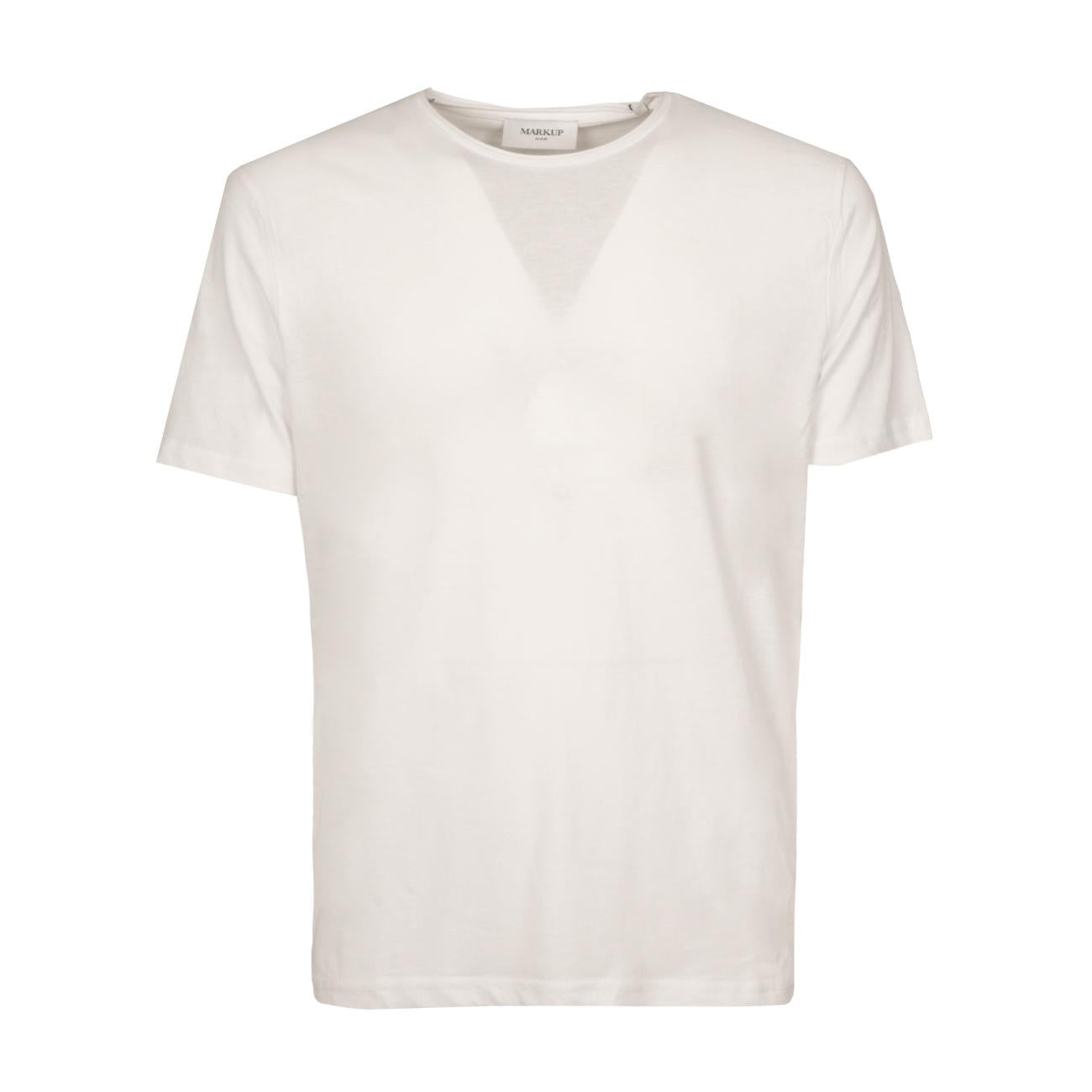 T-Shirt Extra Fine Uomo Bianco MK11009 BIANCO MARKUP 