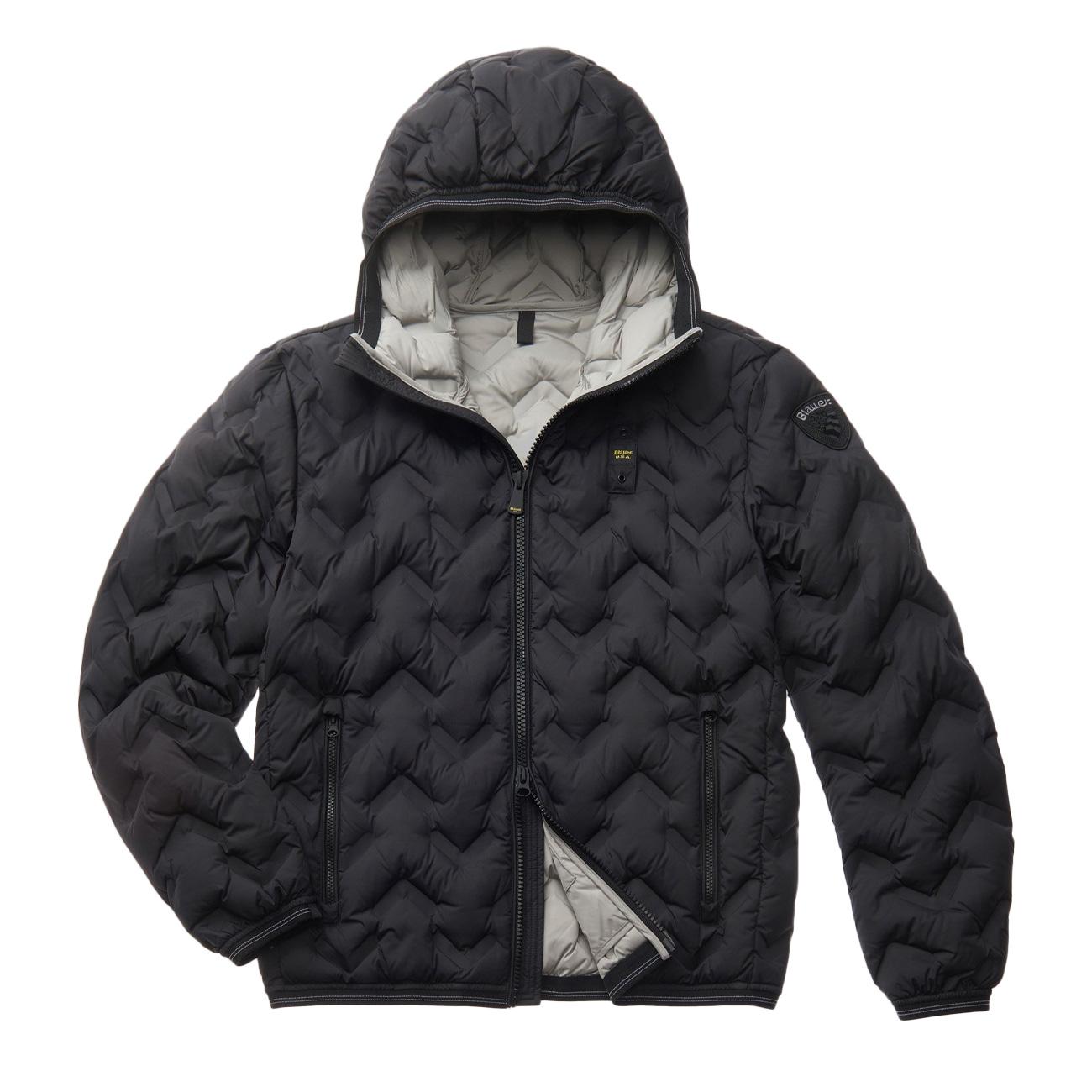 Piumino Pier Uomo Nero 24WBLUC03125 006952 999 NERO BLAUER 