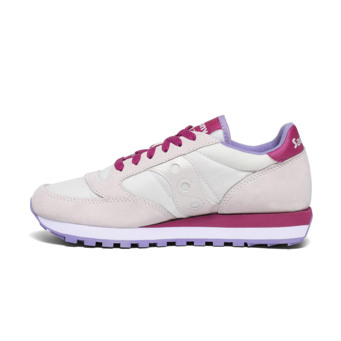 Sneakers Jazz O Donna Off White Berry SAU/1044 570 OFFWHITE/BERRY SAUCONY ORIGINALS 
