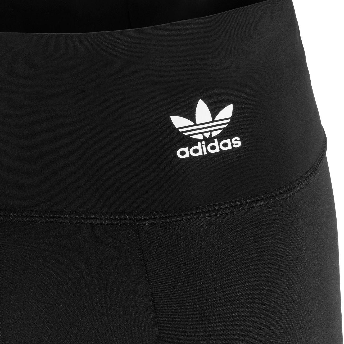 Leggings Open Hem Con Spacchi Donna Nero HC1972 BLACK ADIDAS 