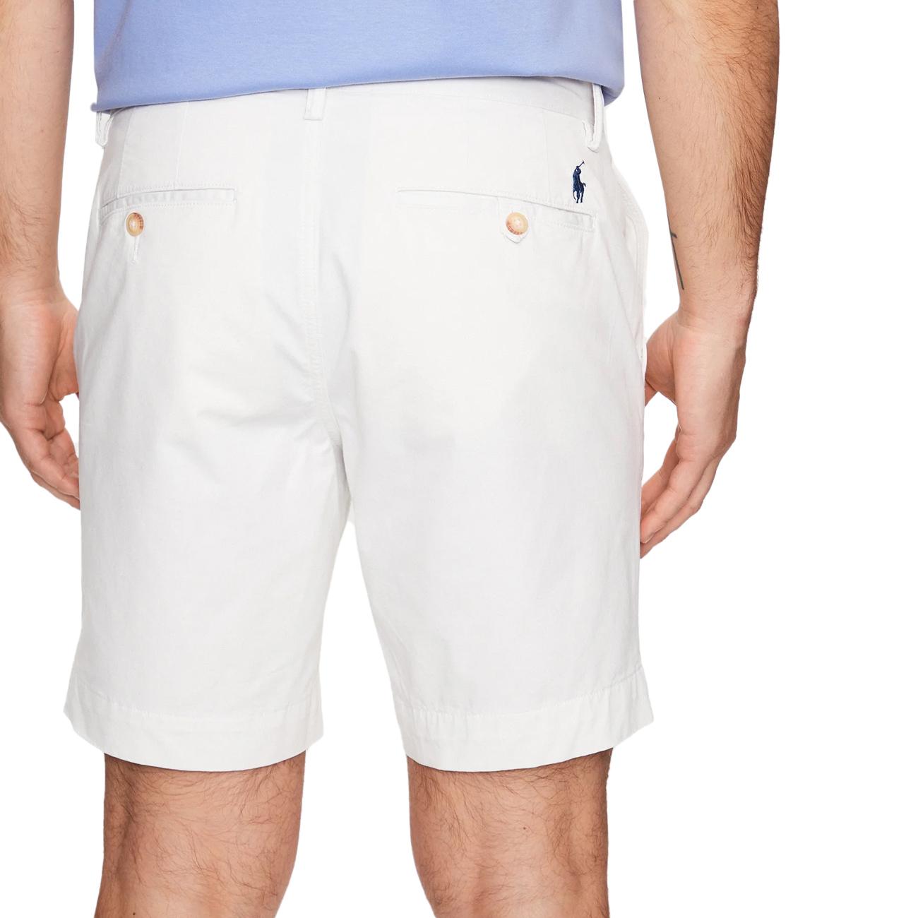 Bermuda Flat Chino Uomo Deckwash White 710799213 031 DECKWASH WHITE POLO RALPH LAUREN 