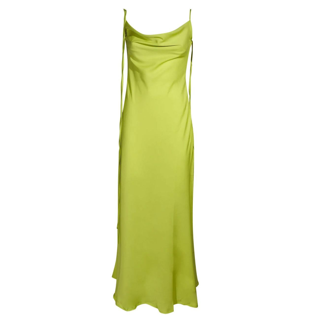 Abito Estelle DM4007 ESTELLE LIME MATINEE 