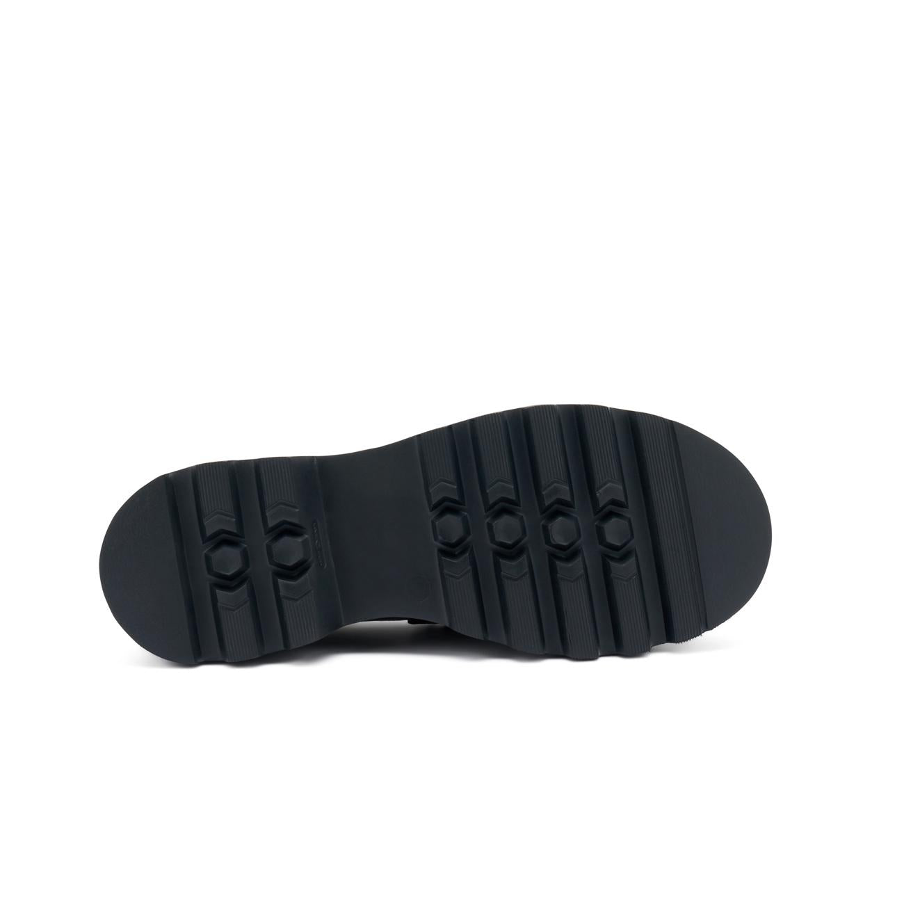 Mocassini In Pelle Donna Nero 85N1 NERO FRAU 