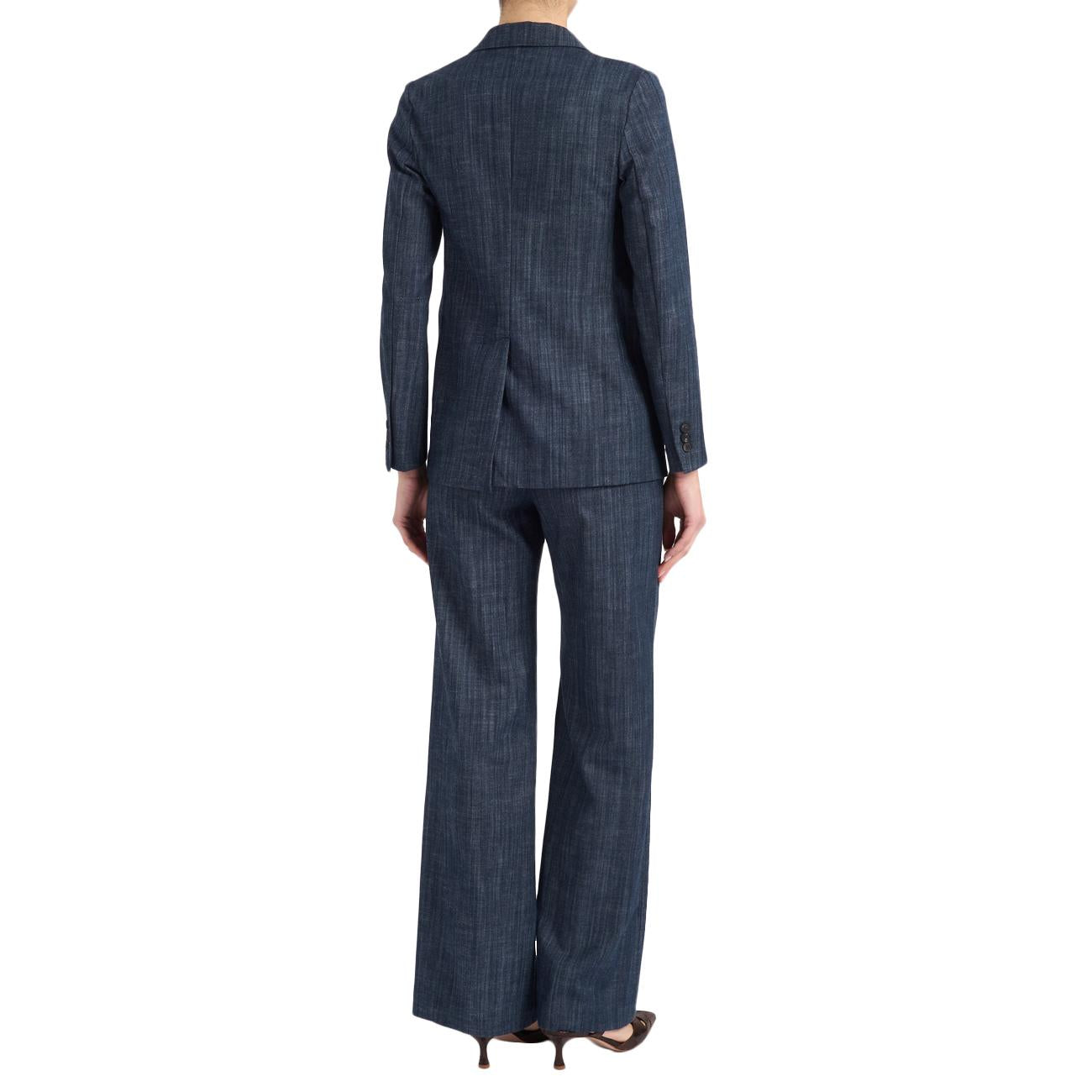 GOODMATCH Blazer Doppiopetto Drill Cotone Stretch AB5135 U79 DENIM BLUE 