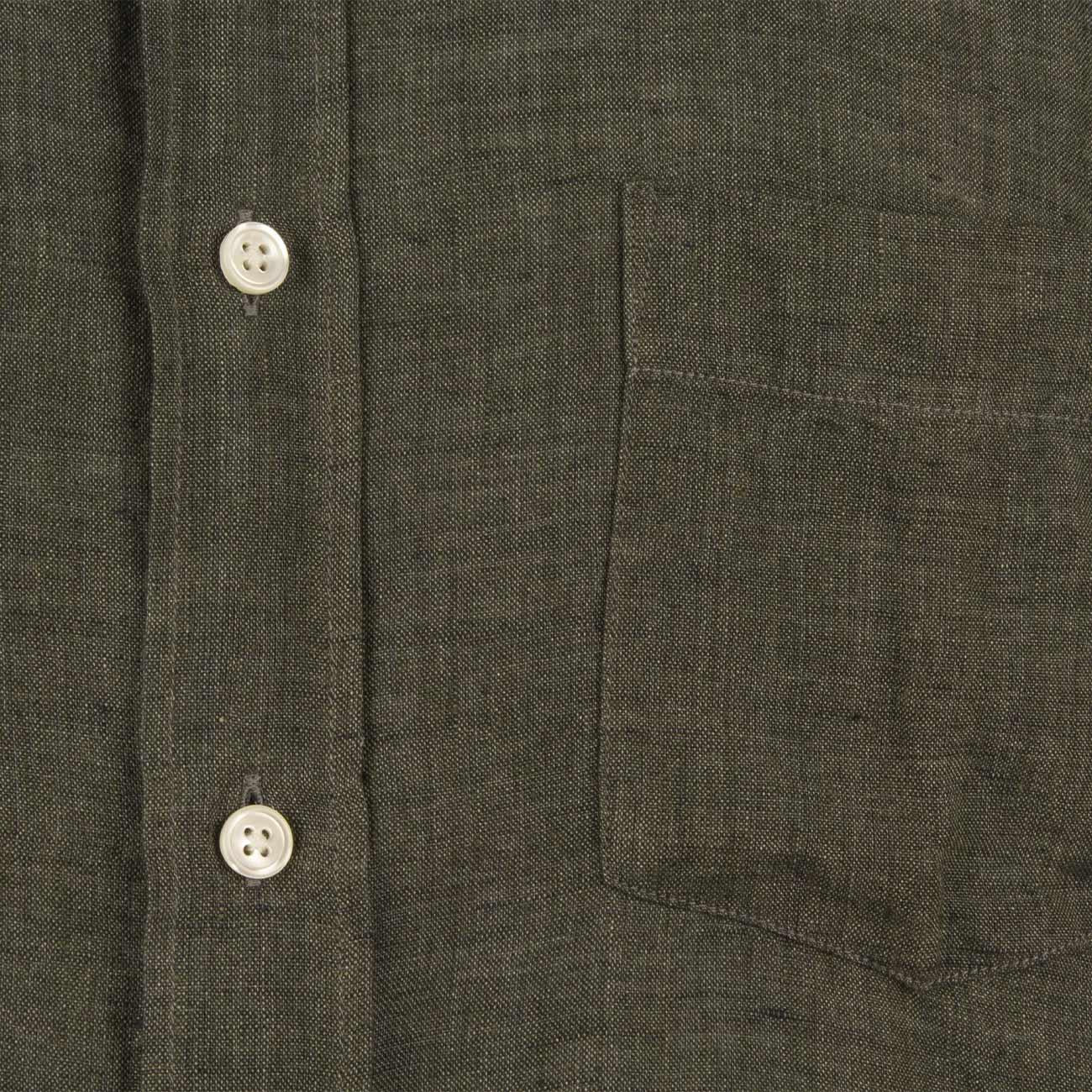 Camicia Paul Uomo Verde Carbone AZ11014 12/CARBONE/VERDE HARTFORD 