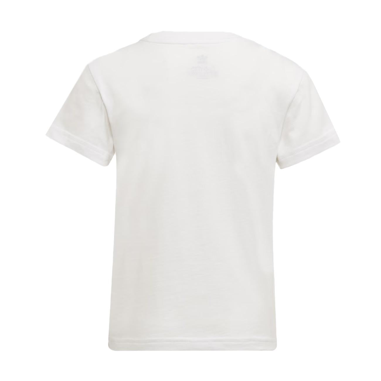 Tshirt Trefoil Bambino White H25246 WHITE/BLACK ADIDAS 