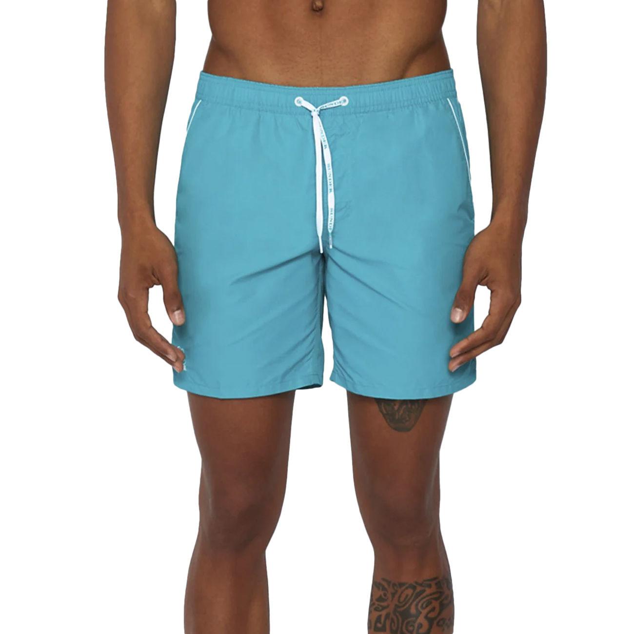 Bermuda Pervis Boardshort Uomo Blue Grass M420BDTA100 95001 BLUE GRASS 01 SUNDEK 
