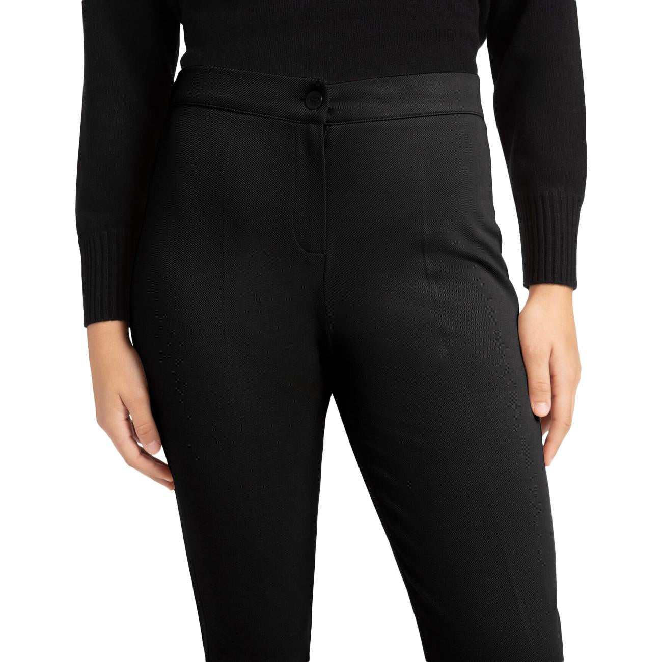 Pantaloni Slim P802P000357N 033 NERO ELENA MIRO' 