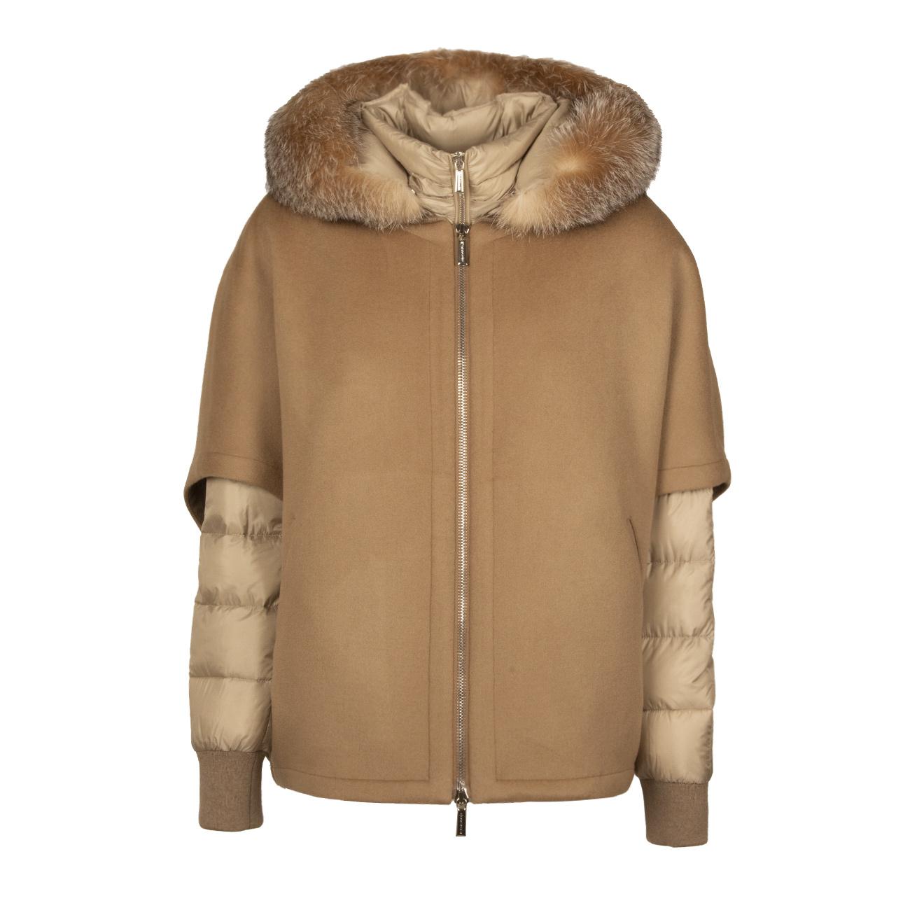 Piumino Pegaso-Cwr Donna Nocciola MODGI300009 V0942 NOCCIOLA MOORER 